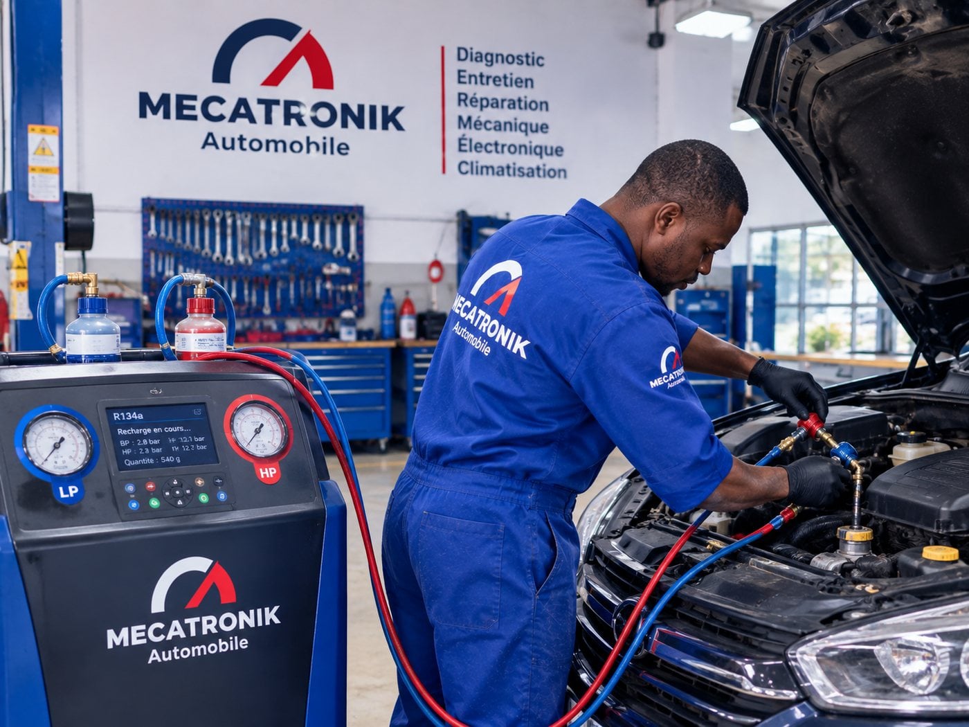 Climatisation — atelier Mecatronik, Médina, Dakar