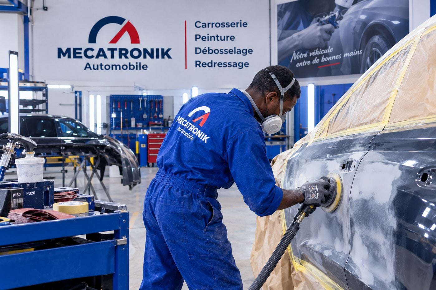 Tôlerie — atelier Mecatronik, Médina, Dakar